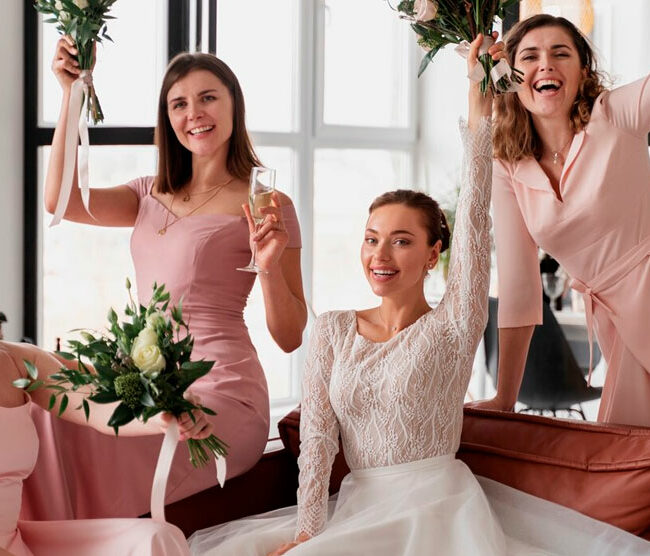 La sincronia perfecta Damas de honor y wedding planner